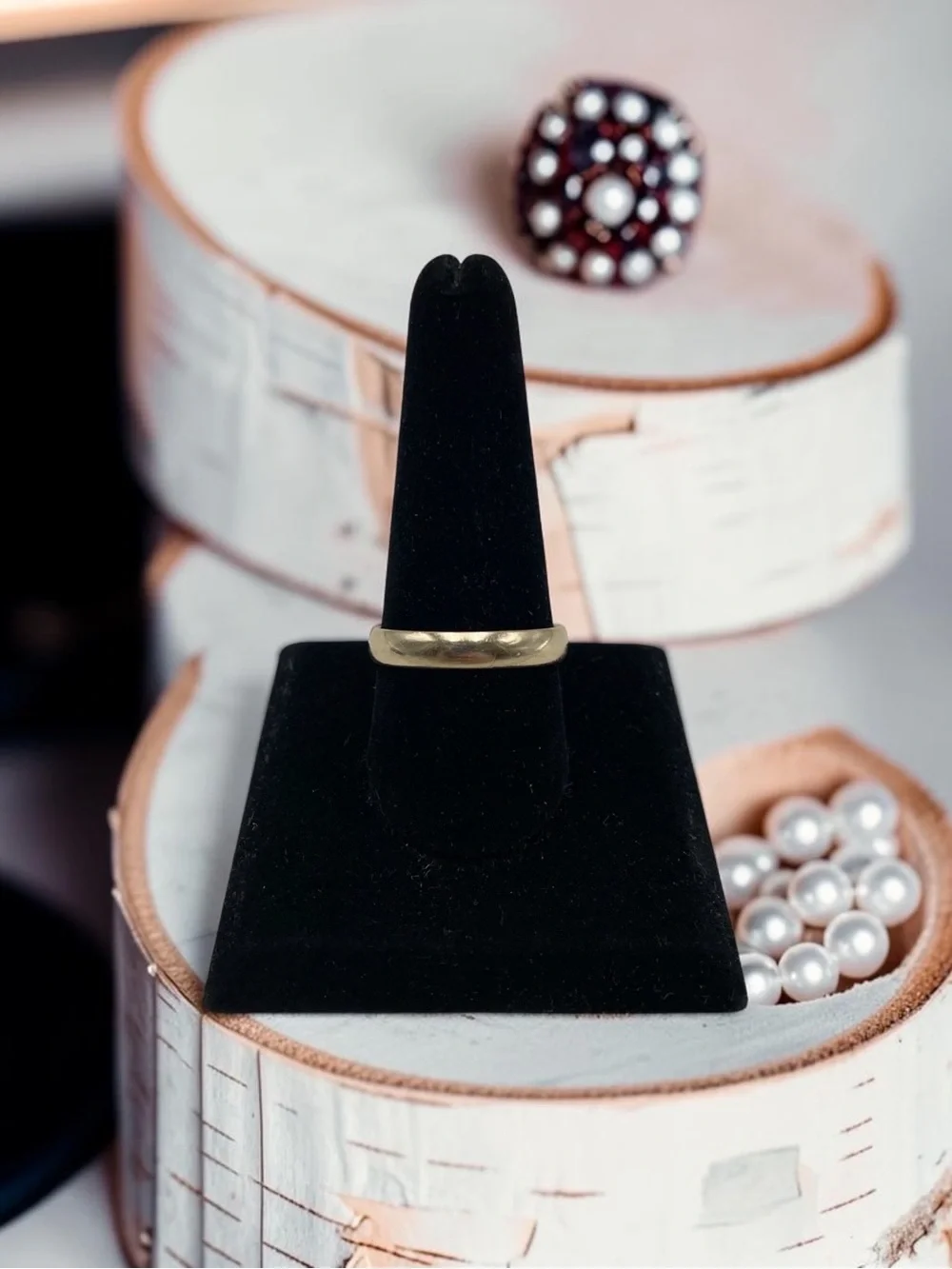 Frederick Goldman 10K Yellow Gold Band Ring Size 11.25 2.91g
